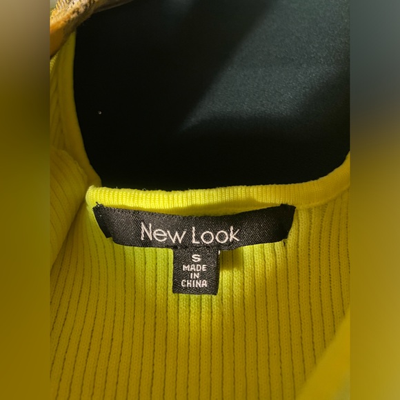 Neon Yellow Minidress - Picture 2 of 2